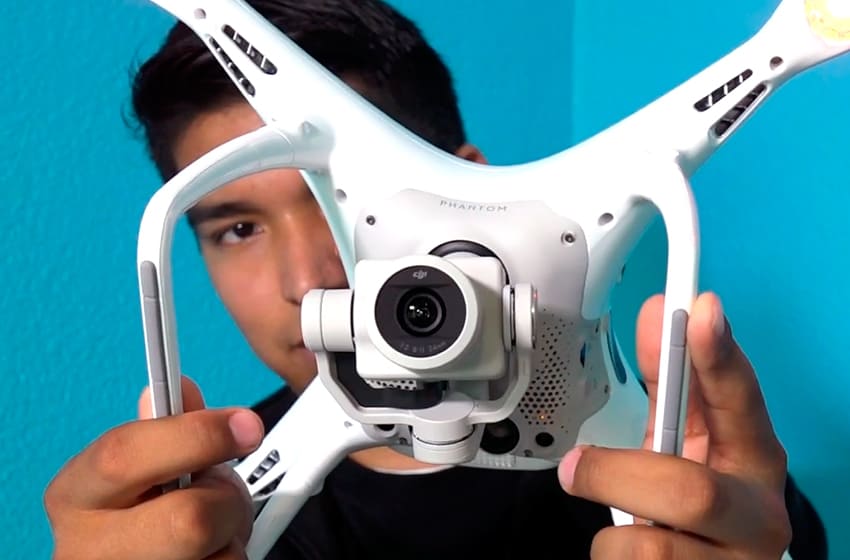 Drone DJI Phantom 4 Pro: Unboxing